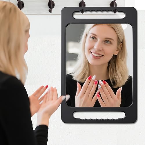 Thumbnail 5 de TASALON Unbreakable Barber Mirror – Hand Mirror with Double Handle