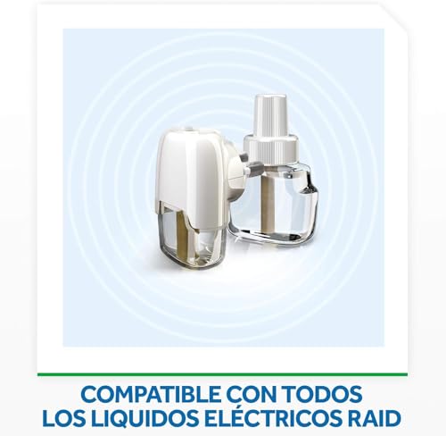 Detalle de Raid Eléctrico Líquido 135 Noches recambios (3 de 45 noches) para mosquitos común y tigre