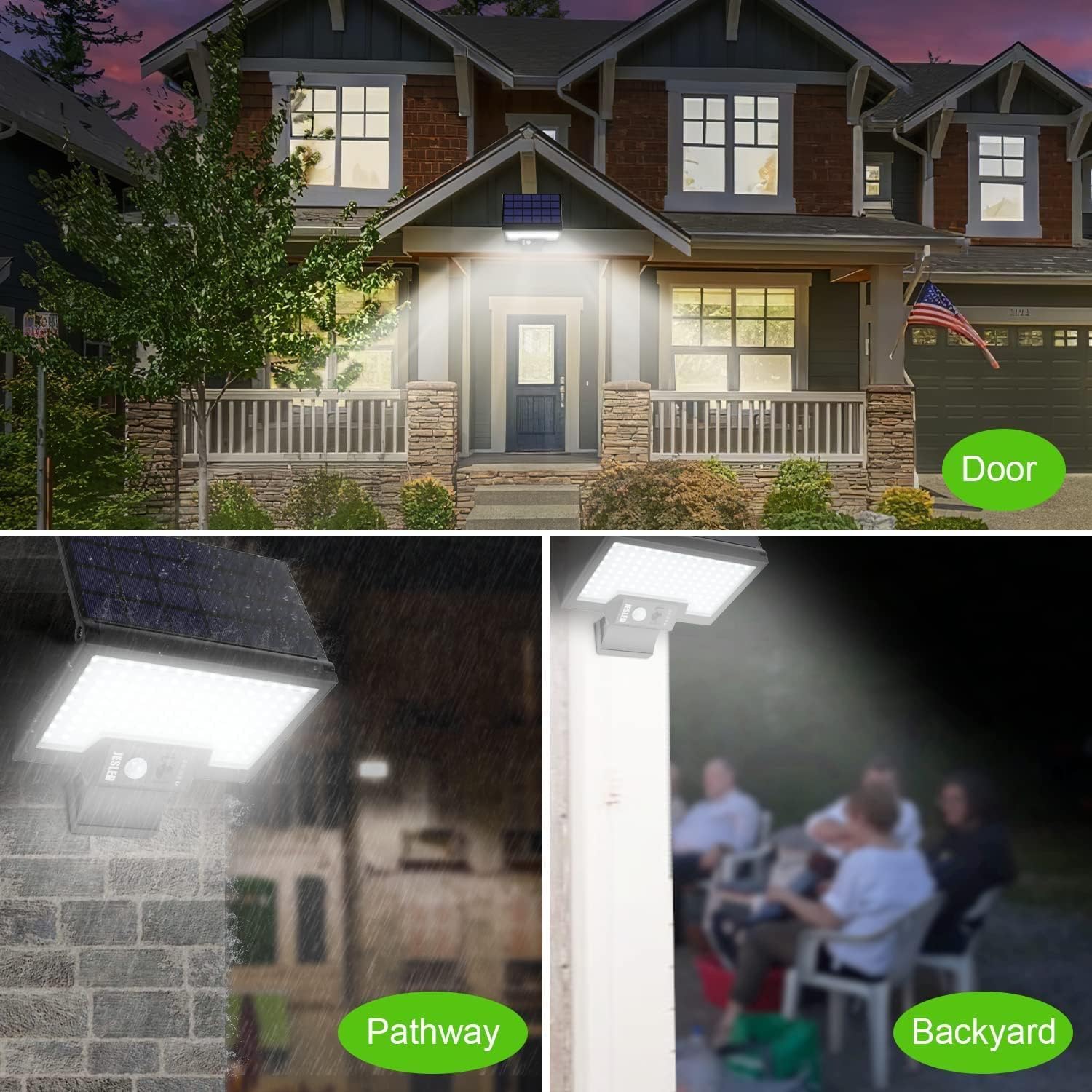 Thumbnail 5 de JESLED Solar Security Lights 108LEDs