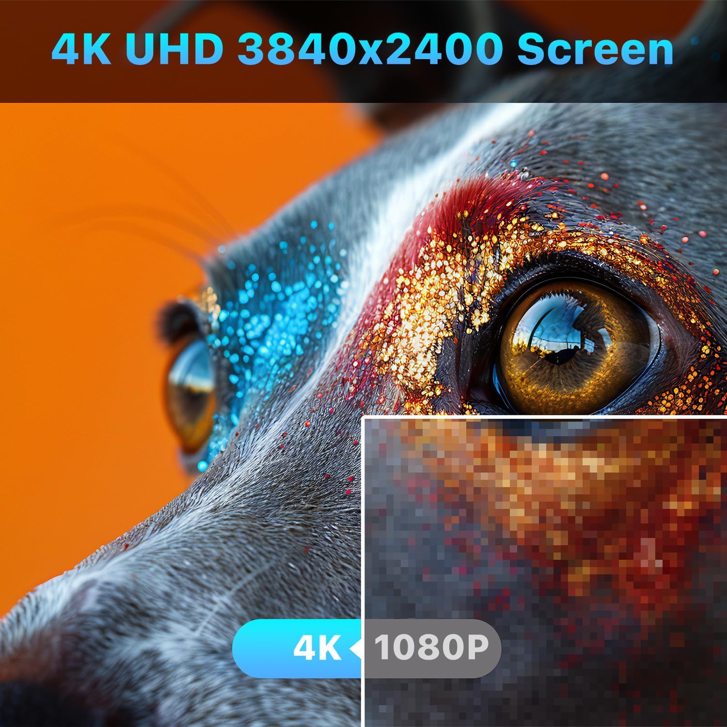 Thumbnail 3 de Upperizon 14-inch 4K OLED Portable Monitor (3840×2400) with USB-C/HDMI, Kickstand & Speakers