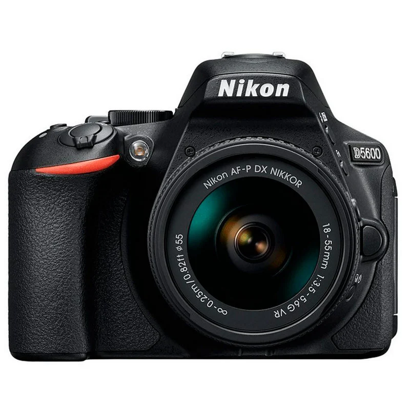 Detalle de Nikon D5600 24,7 MP con objetivo 18–55 mm