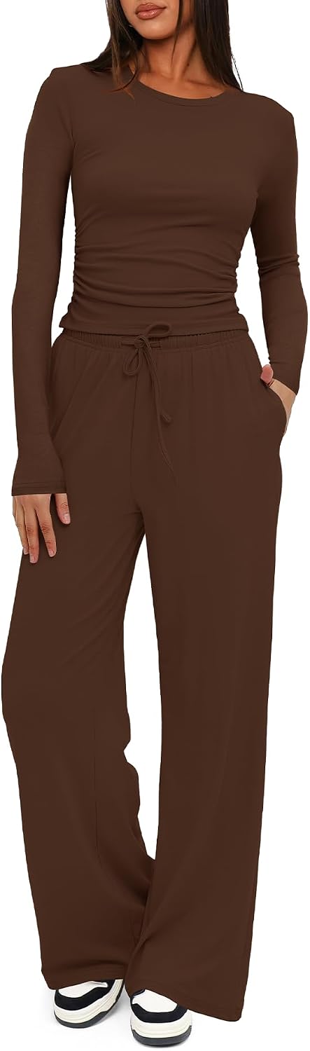 Detalle de Darong Women's Lounge Set in Rayon Blend