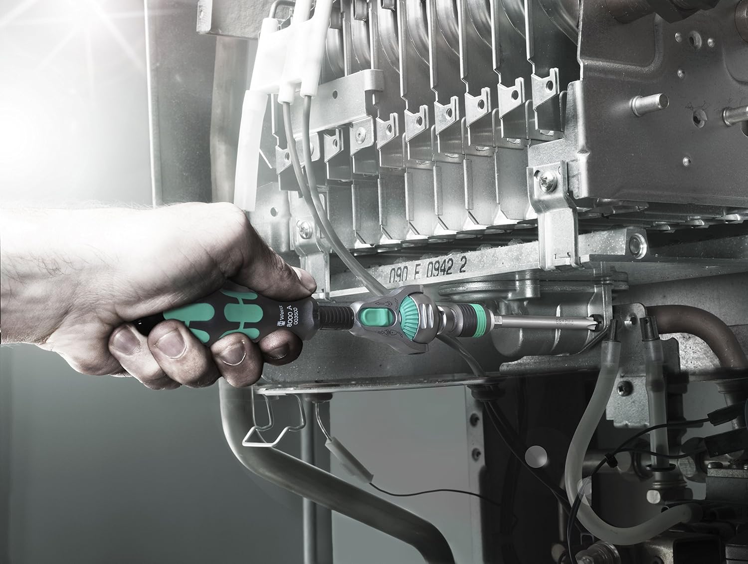 Detalle 1 de Wera Zyklop 8784 B1 adattatore 3/8", 44 mm
