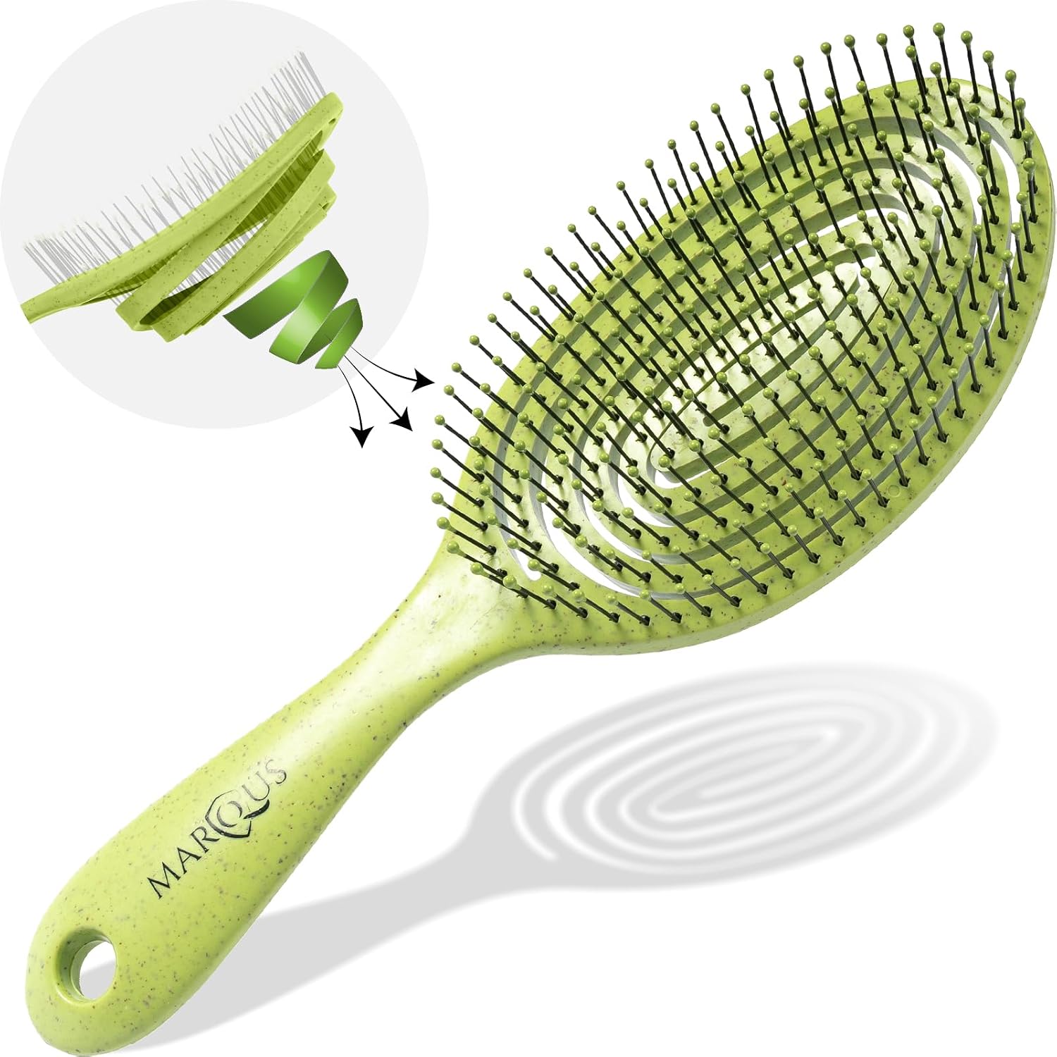 Thumbnail 6 de marQus Spazzola Districante per Capelli – Materiali a Base Vegetale Biodegradabile, 1 Pezzo
