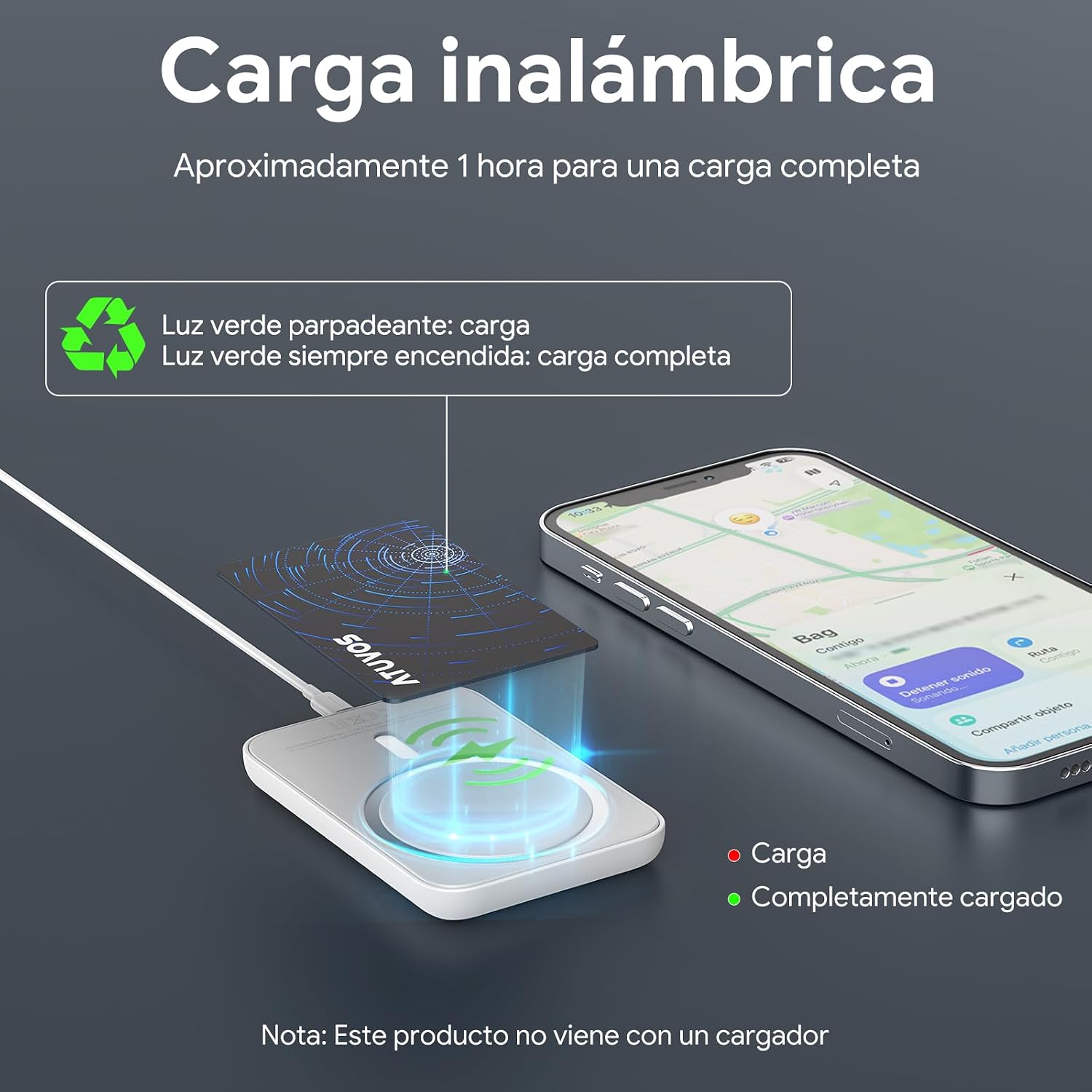 Detalle de ATUVOS Wallet Tracker Card