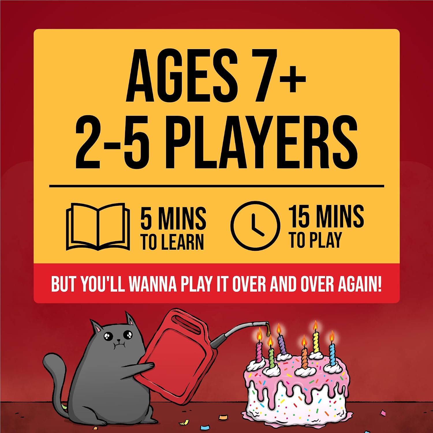 Thumbnail 6 de Exploding Kittens -10th Anniversary Collectible Tin (New Edition) – 8 Legacy Cards