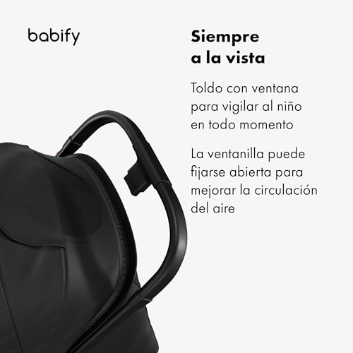 Thumbnail 4 de Babify Urban Ease carrito bebé 22 kg plegado una mano
