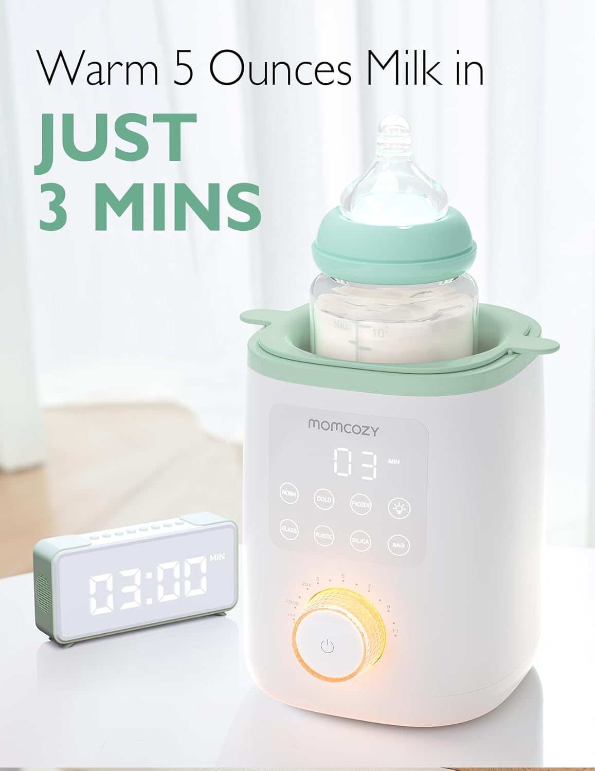 Detalle de Momcozy Baby Bottle Warmer 120V