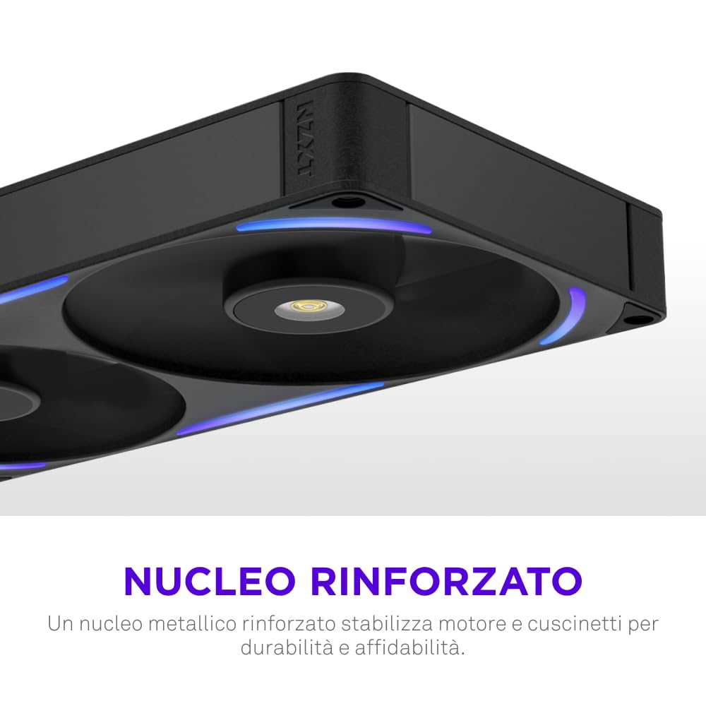 Thumbnail 6 de NZXT F280X ventola 140mm PWM RGB