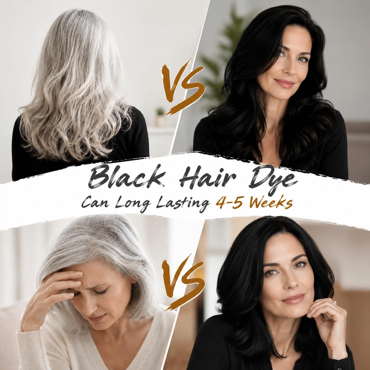 Thumbnail 2 de Haarfärbeshampoo Schwarz 500ml
