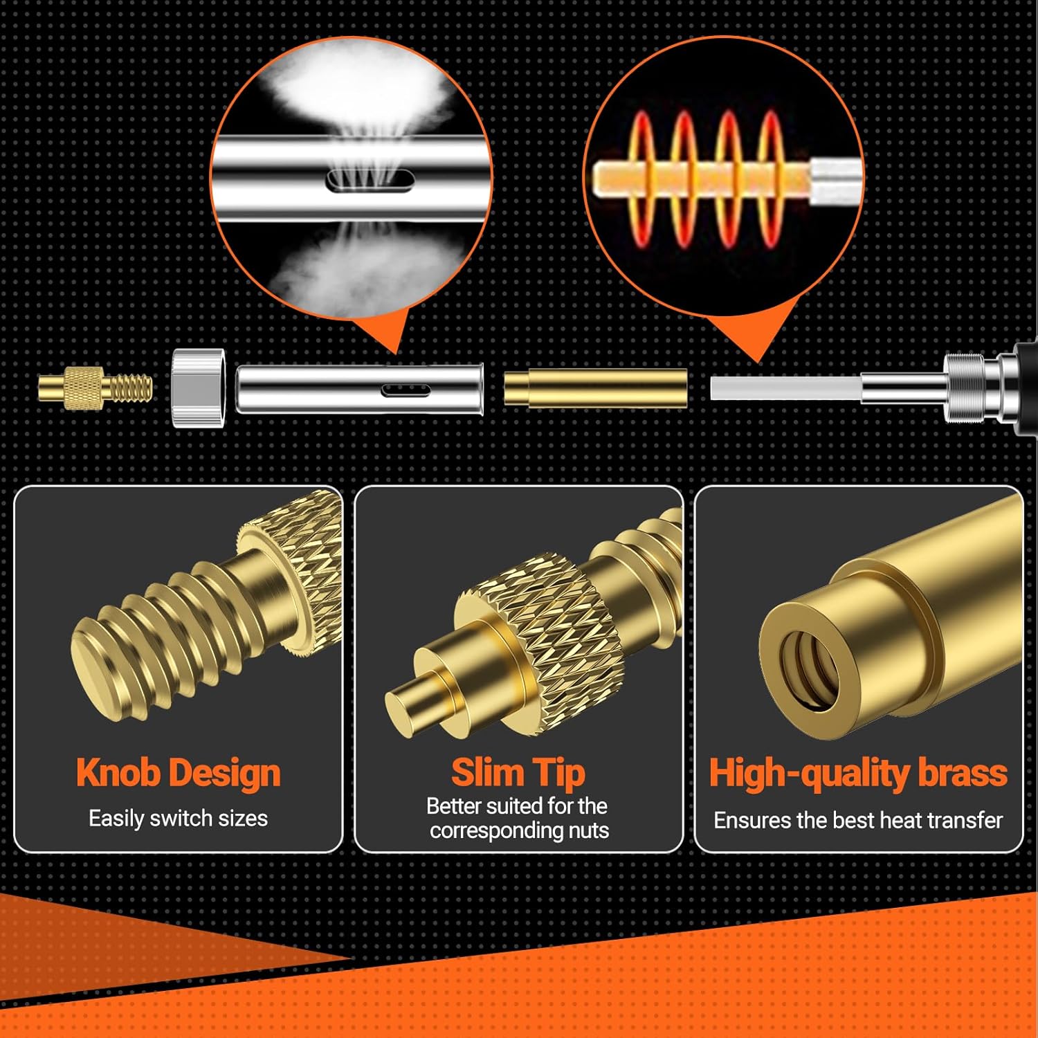 Thumbnail 3 de Preciva Gewindeeinsätze Lötspitzen Set 350tlg.