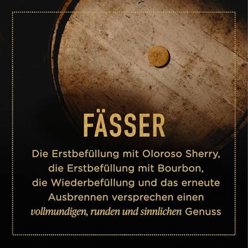 Detalle de Aberfeldy 12 Jahre Single Malt Scotch Whisky – 40% vol, 70 cl, vier Fassarten gereift