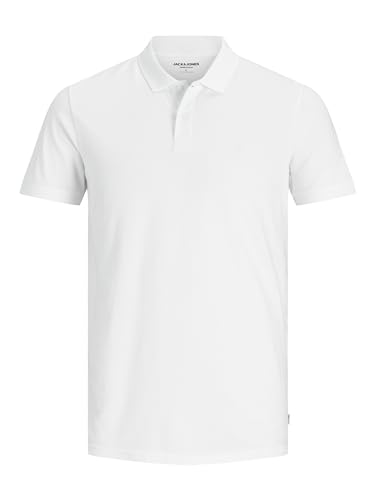 Detalle de Jack & Jones Jjebasic Polo Ss Noos White Detail: Slim Fit M