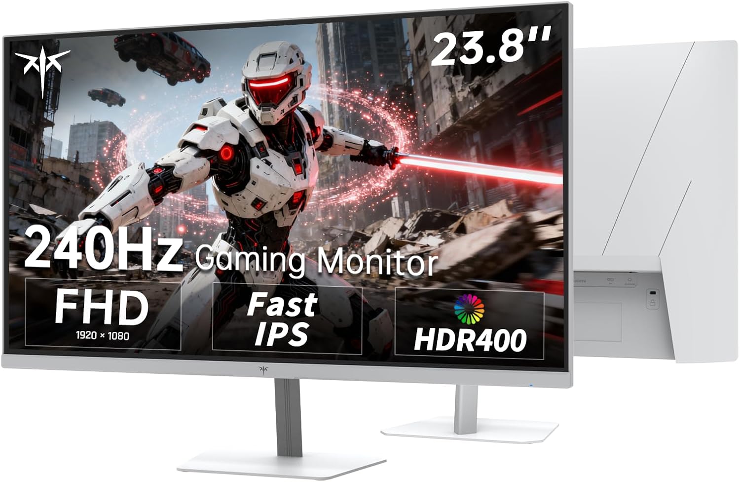 Detalle de KTC gaming monitor, 24-inch