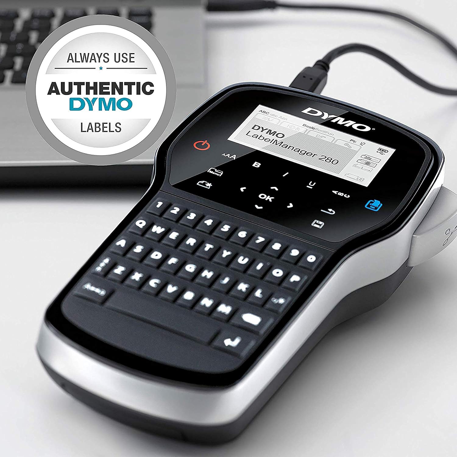 Detalle 2 de DYMO LabelManager 280 kit etichettatrice portatile