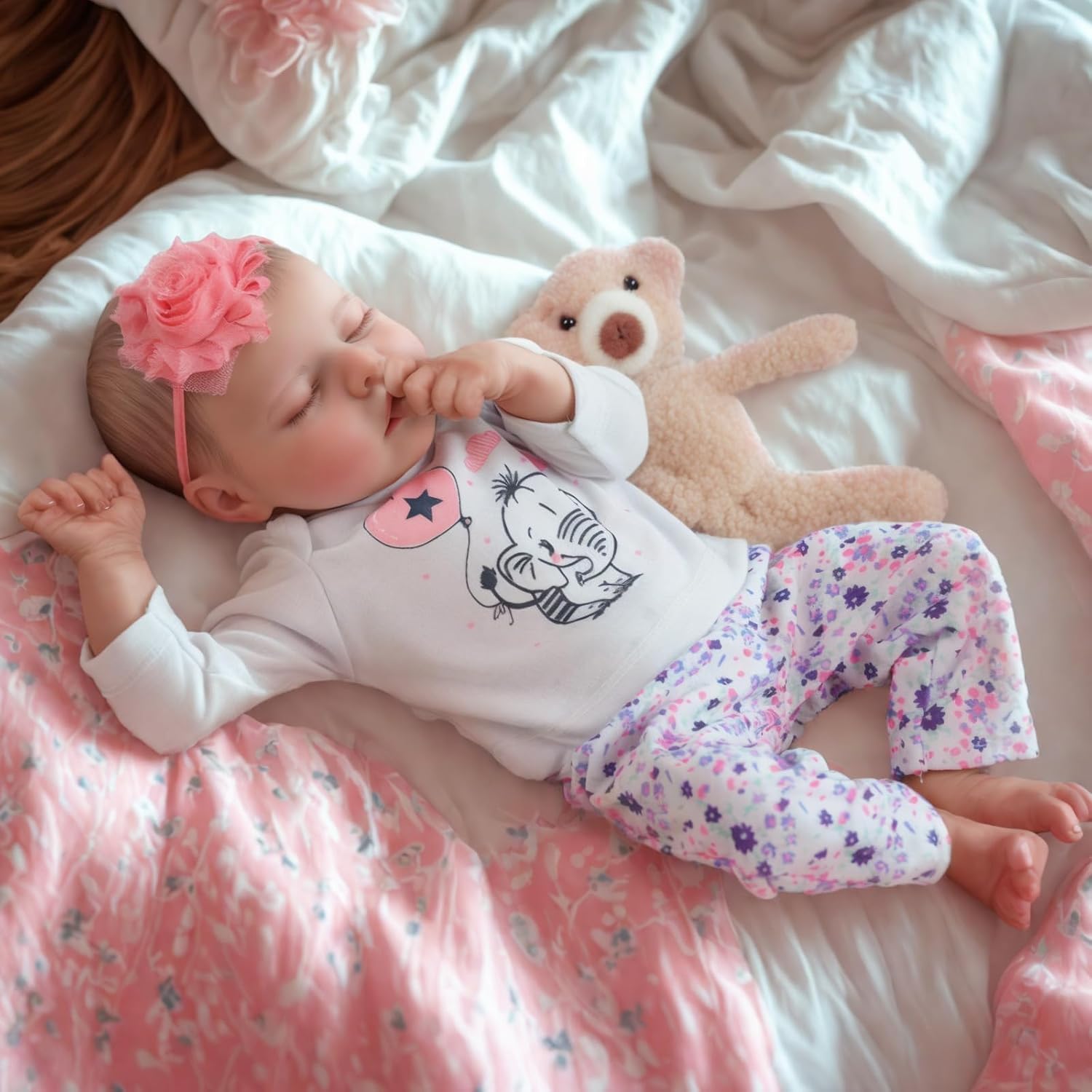 Detalle 2 de JIZHI Reborn-Baby Dolls 17-inch realistic newborn doll 🎎