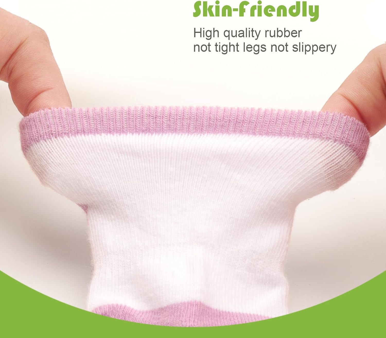 Thumbnail 6 de DRESHOW Baby Non Slip Grip Ankle Socks with Grippers: 6-Pair Set for Infants to Preschoolers