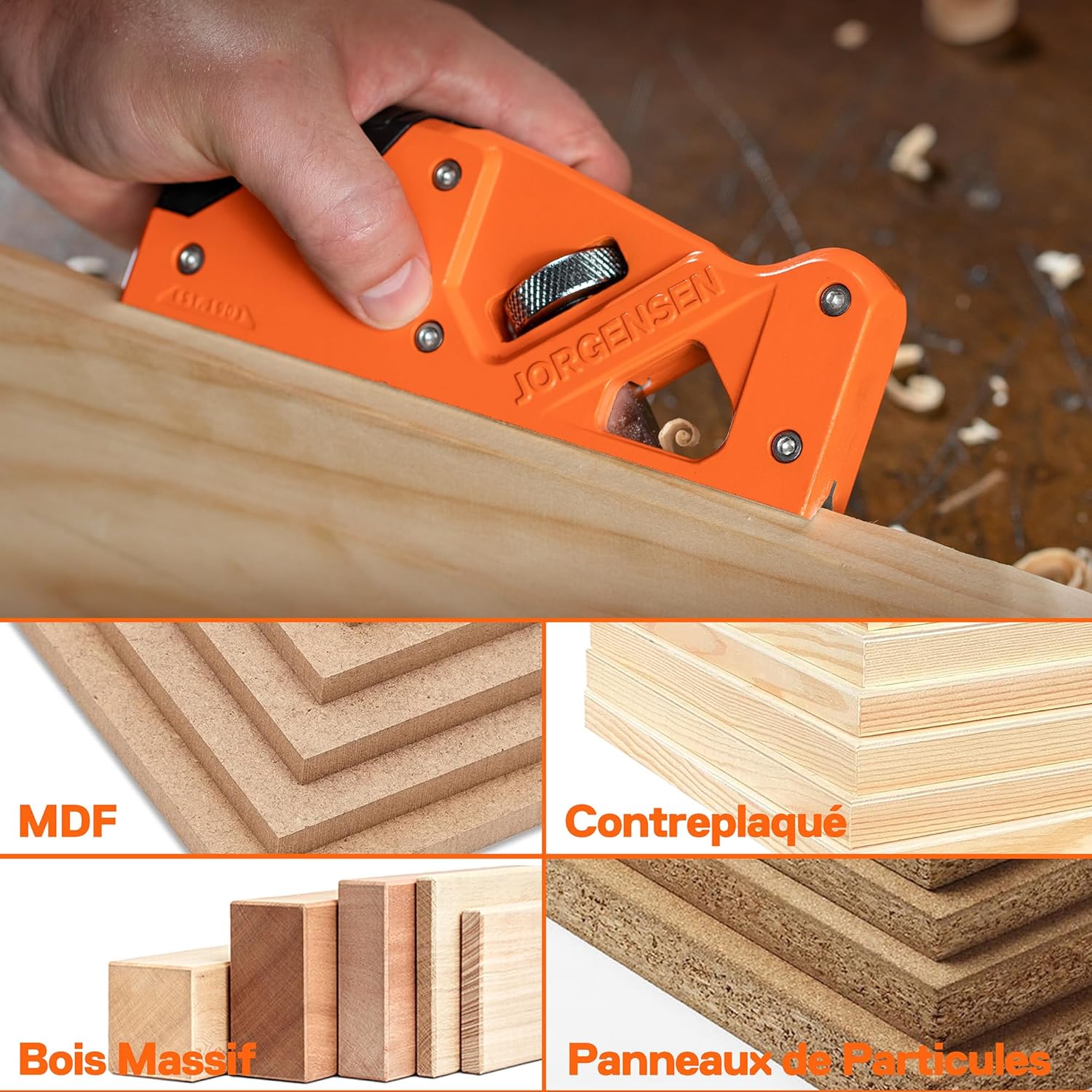 Thumbnail 6 de JORGENSEN Raboteuse d'angle 45° 4/5/6 mm