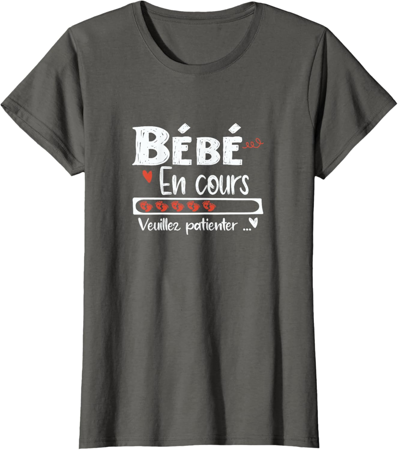 Detalle de Bébé en Cours – T-shirt annonce grossesse femme enceinte