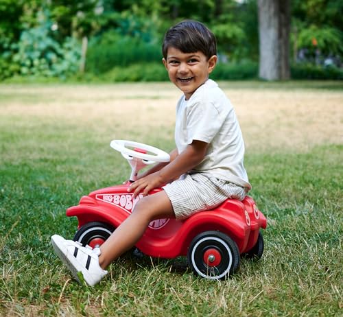 Detalle 2 de BIG-Bobby-Car Classic – Robustes Bobby Car für Kinder ab 1 Jahr, rot, belastbar bis 50 kg