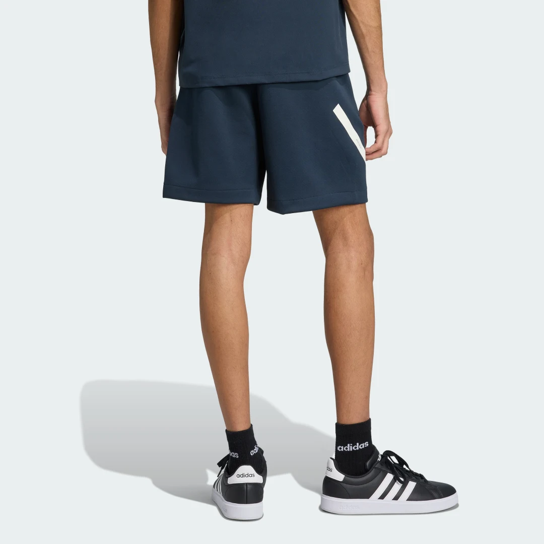 Thumbnail 1 de Pantalón corto Z.N.E. de Adidas — azul, para entrenamiento y estilo urbano