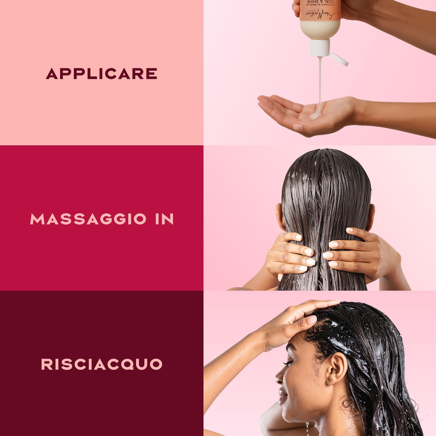 Detalle 2 de SheaMoisture Curl & Shine Balsamo 384 ml: Definition e Idratazione per Ricci e Mossi
