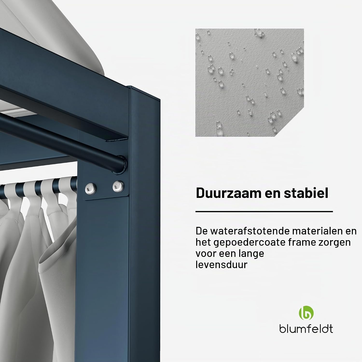 Thumbnail 6 de blumfeldt Eremitage Double XL zonnebank voor 2 met verstelbare rugleuningen