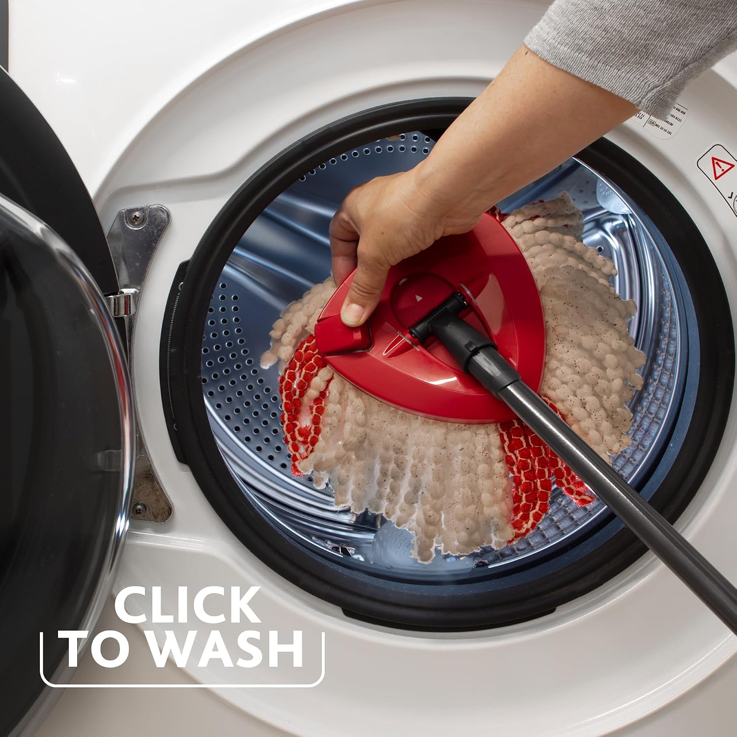 Thumbnail 4 de Vileda Turbo Microfibre Spin Mop 1 set 🧹