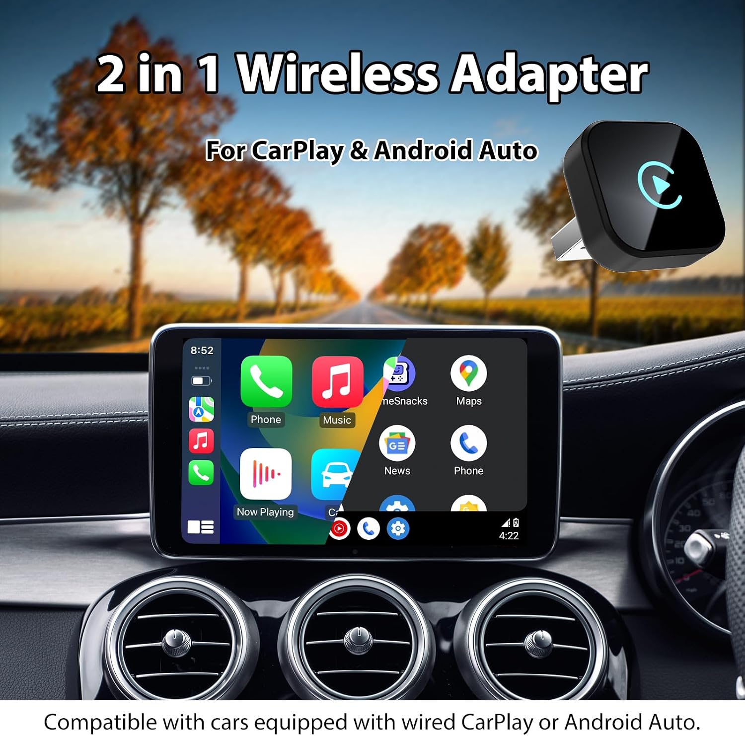 Thumbnail 2 de Sunweyer S40 Super Mini CarPlay Adapter