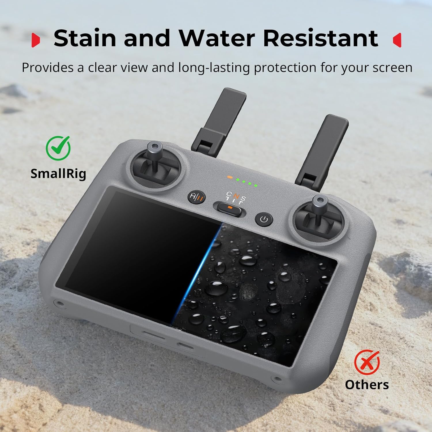 Thumbnail 5 de SmallRig HD Screen Protector Kit per DJI RC/RC 2 (6111) — Protezione lucida per lo schermo