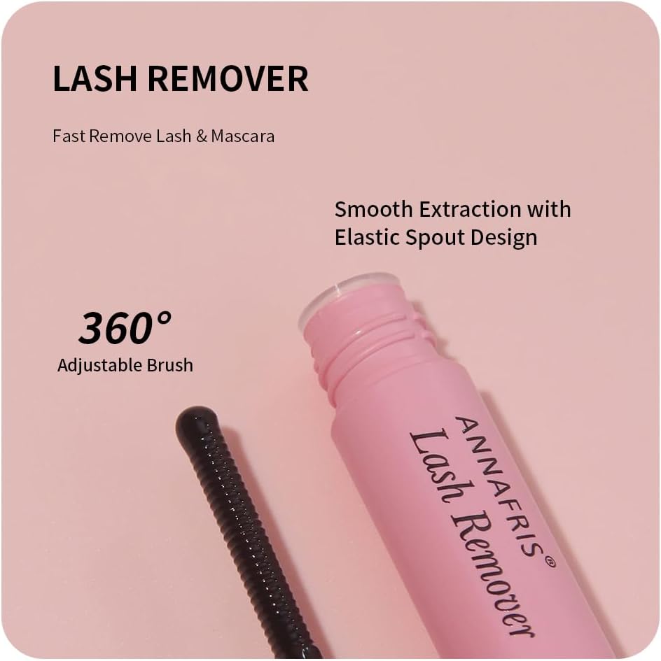 Detalle de ANNAFRIS Ciglia Finte Ciuffetti 30D+40D – Set DIY Mix 8–18 mm, D Curl, 0,07 mm di spessore