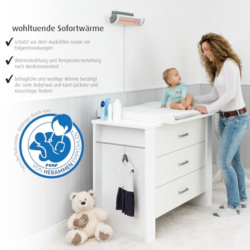 Detalle de Reer EasyHeat radiador de pared para bebé 1 unidad