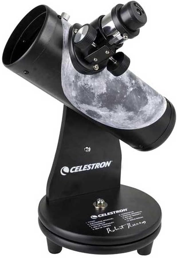 Thumbnail 1 de Celestron 22016 Signature Series FirstScope Moon telescope by Robert Reeves (76mm tabletop)