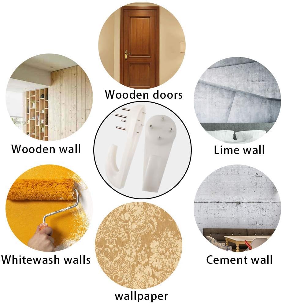 Thumbnail 2 de Picture Hooks 60 PCS picture hanging kit 🖼