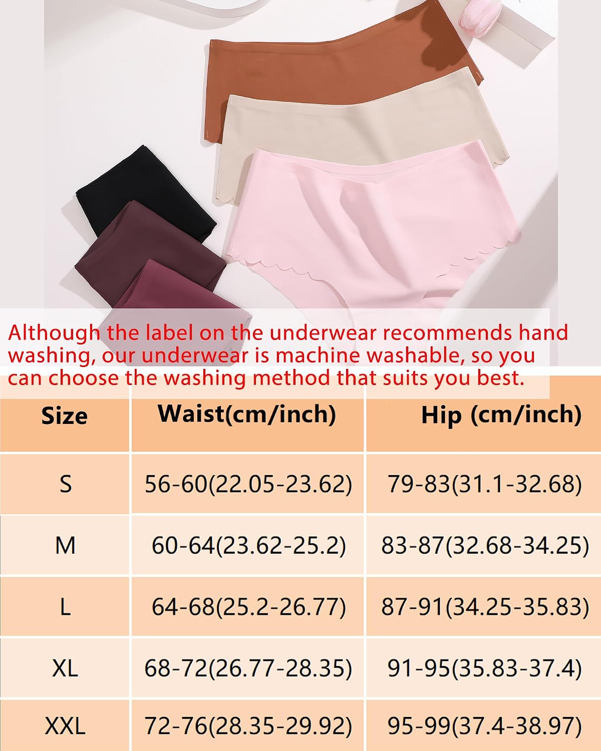 Detalle 2 de Sth Big Seamless knickers multipack 6