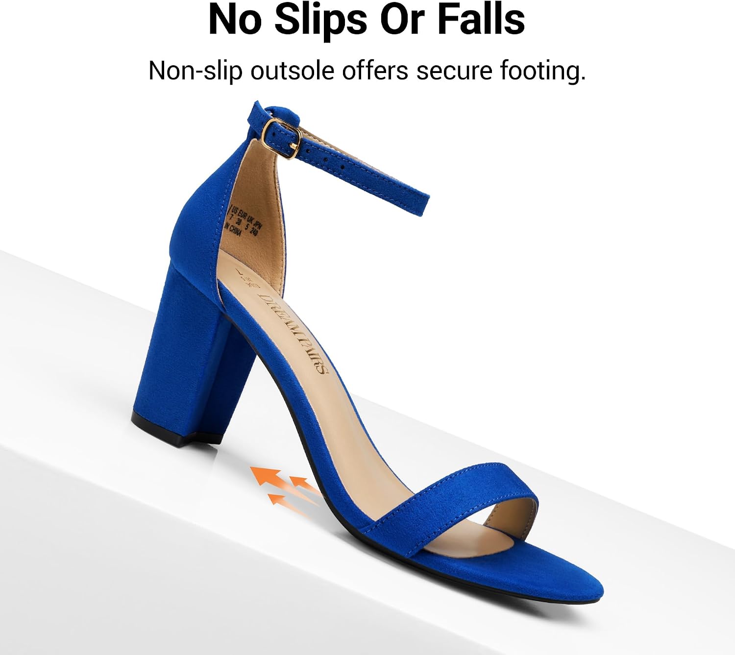 Thumbnail 6 de DREAM PAIRS 59938 Women's Block Heel Sandals with Adjustable Ankle Strap