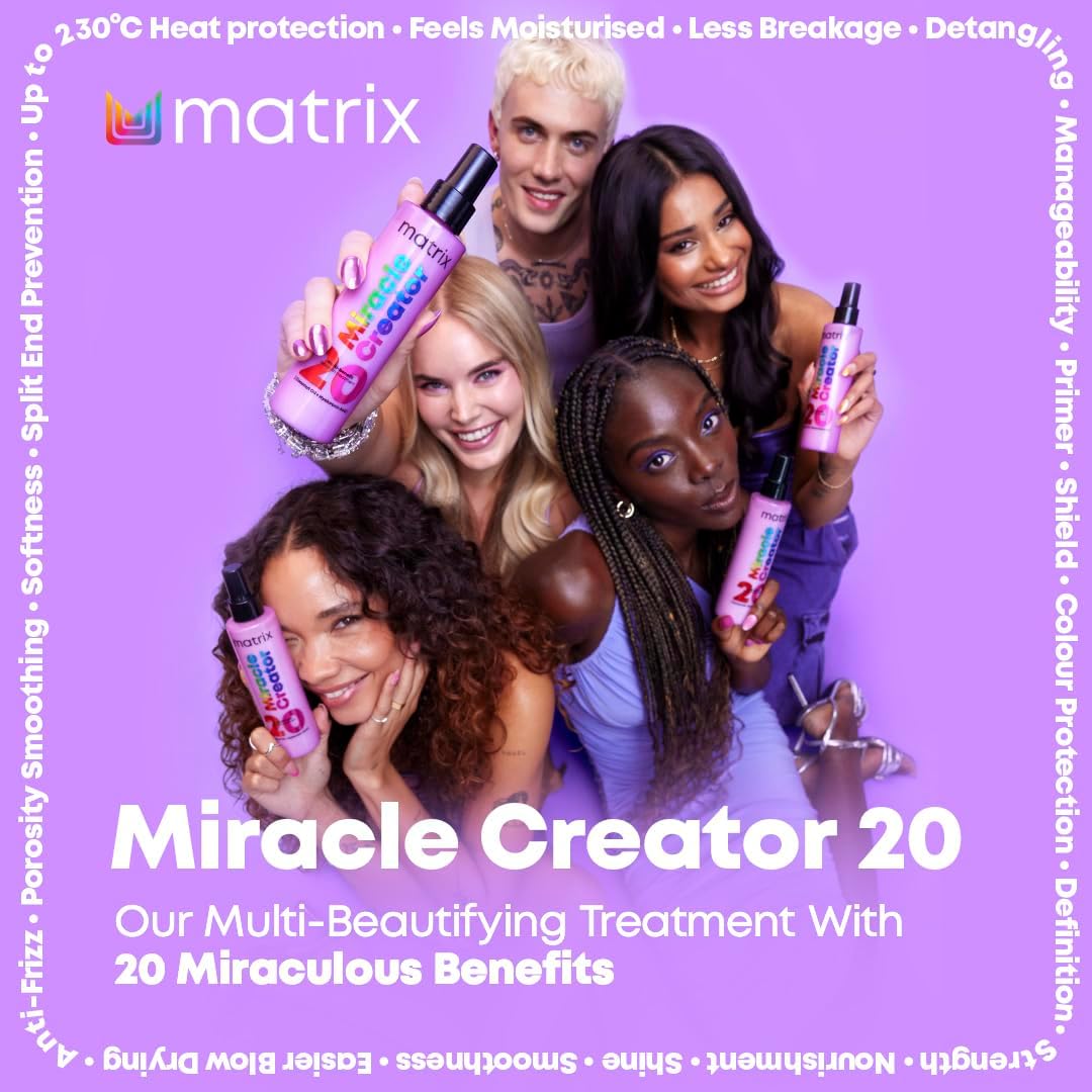 Thumbnail 6 de Matrix Total Results Miracle Creator Multi-Tasking Hair Treatment (leave-in conditioner & heat protector spray)
