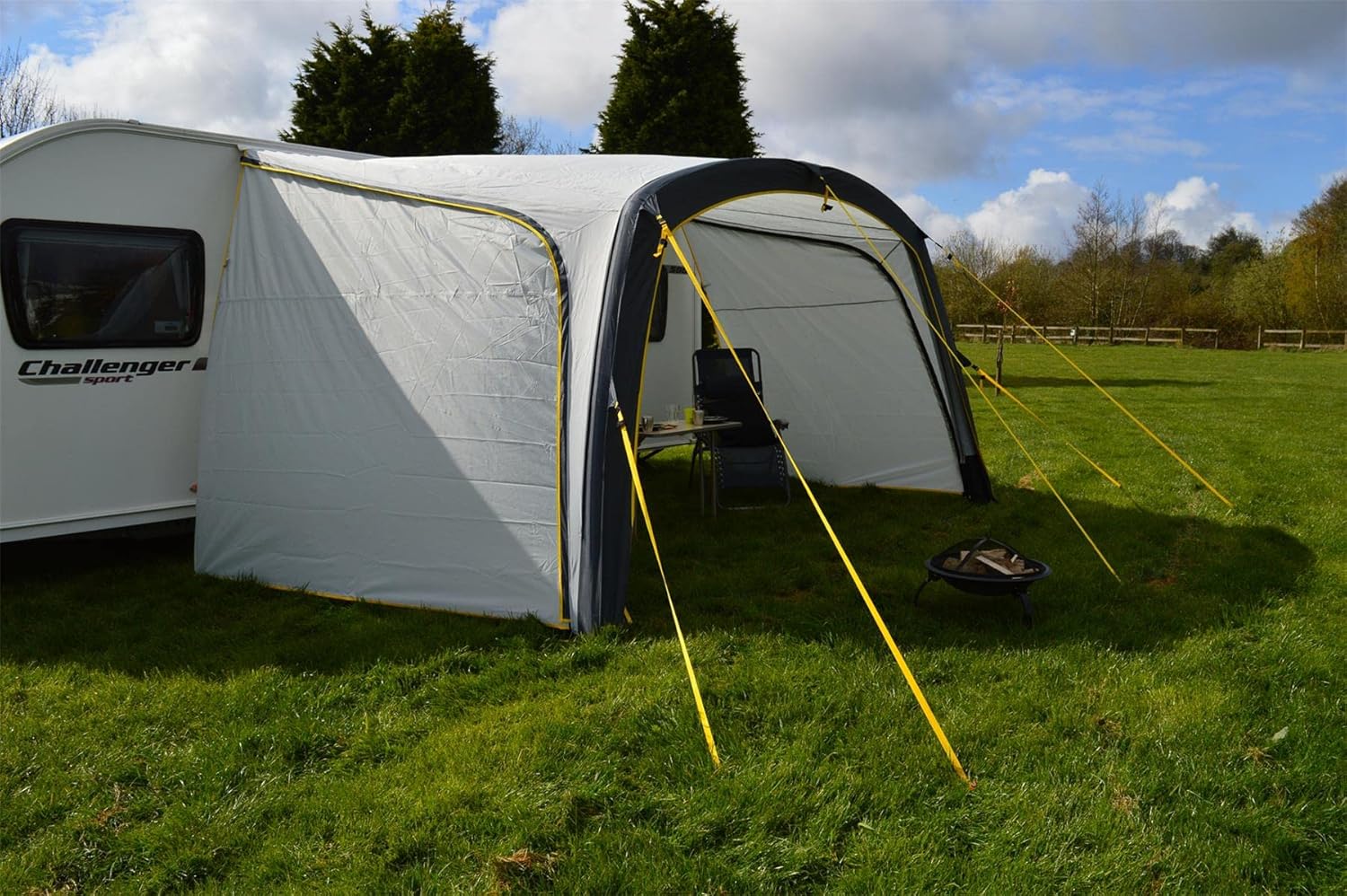 Thumbnail 1 de Maypole Stratford Inflatable 4m Sun Canopy for Caravans & Motorhomes – Awning Channel Height 250 cm