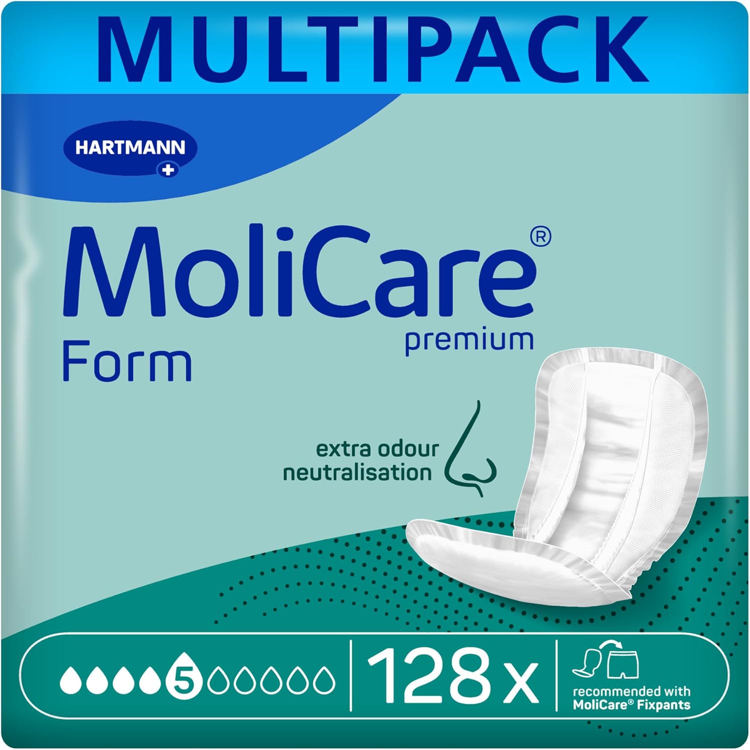Thumbnail 6 de MoliCare Premium Form Stool Unisex Large 32 pads 🩹