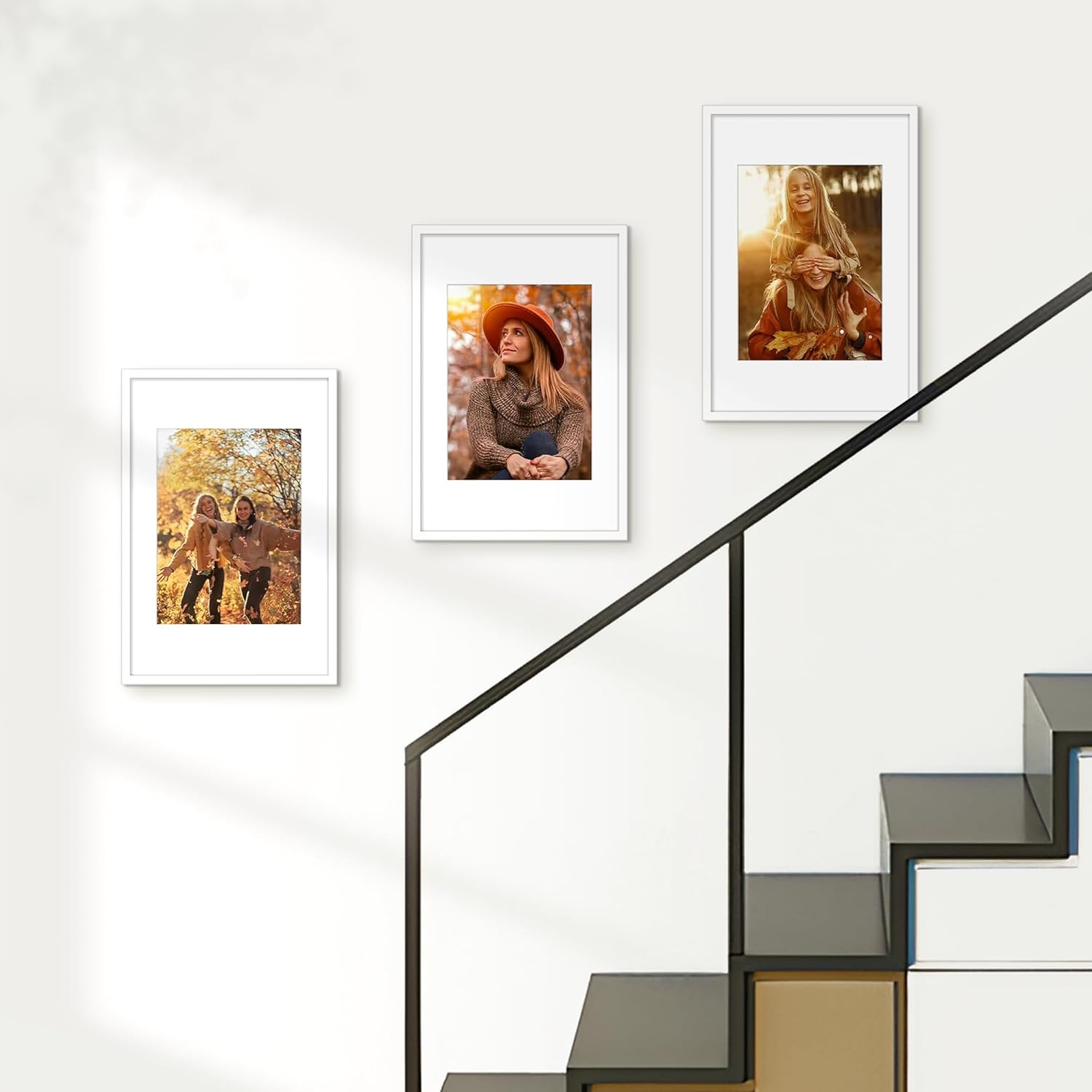 Thumbnail 5 de upsimples 3er-Pack Bilderrahmen 40x60 cm, weiß – Poster- und Fotorahmen