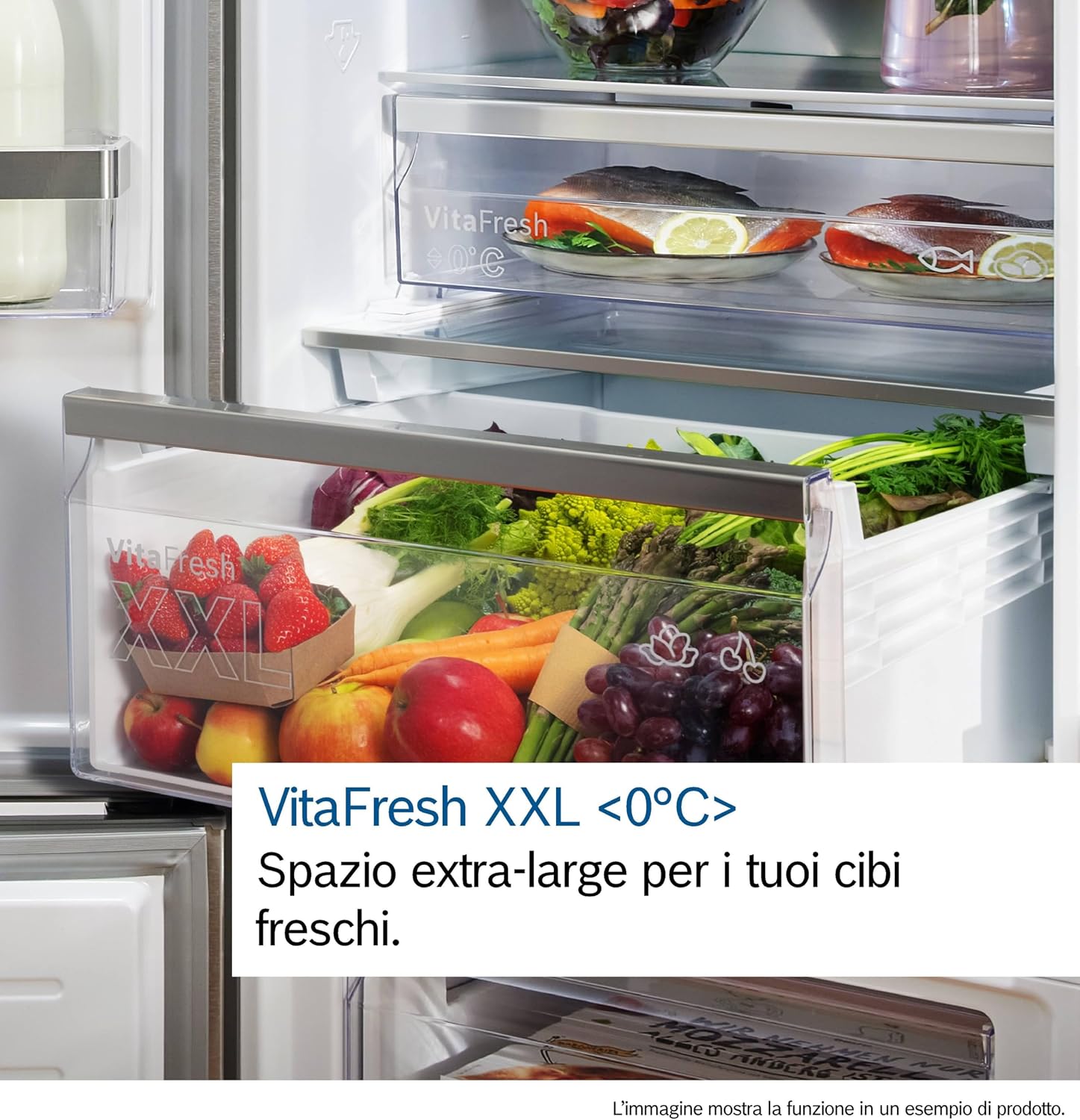 Thumbnail 6 de Bosch KGN394ICF Serie 6 Frigo Total No Frost 203x60 cm Acciaio
