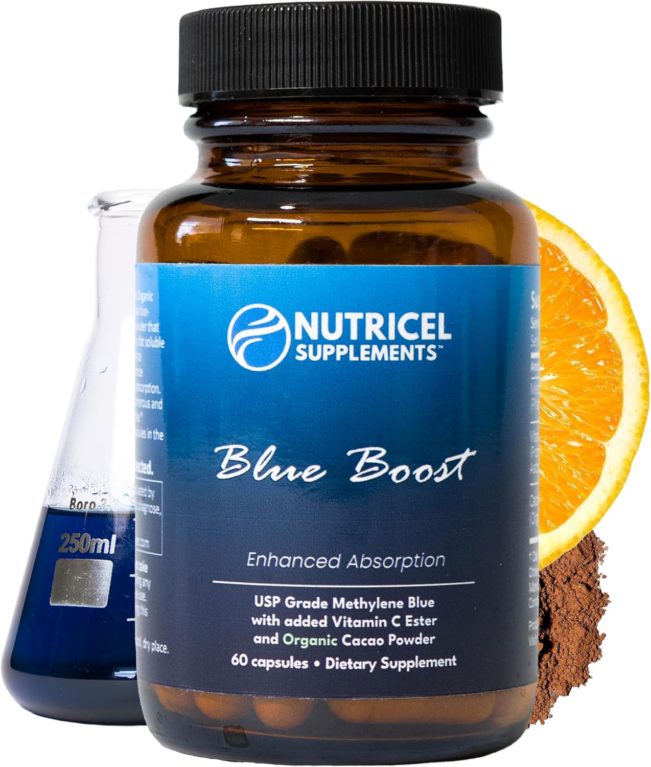 Detalle de Nutricel Methylene Blue Capsules 12 mg