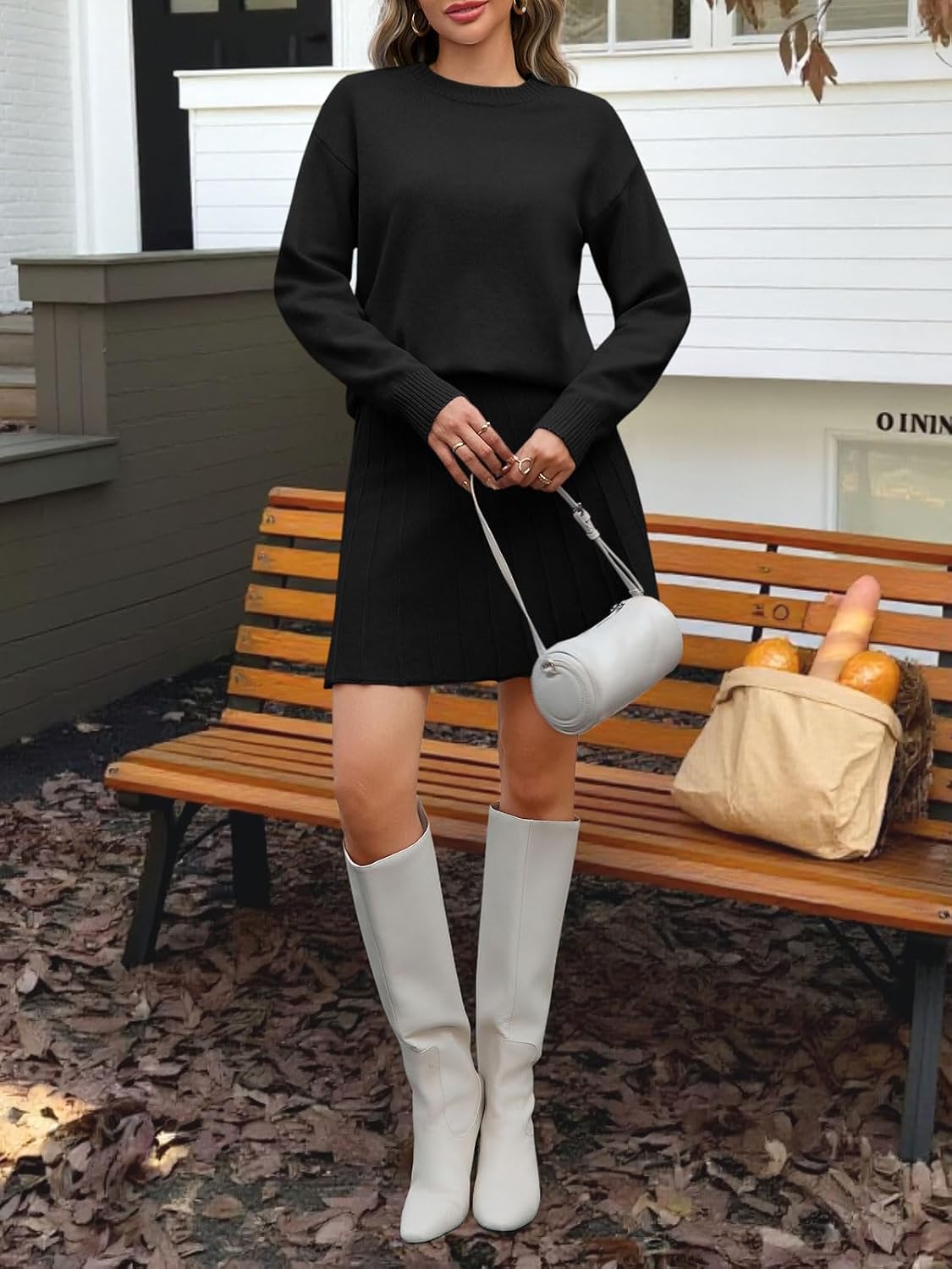 Thumbnail 5 de Tankaneo 2-Piece Sweater Skirt Set