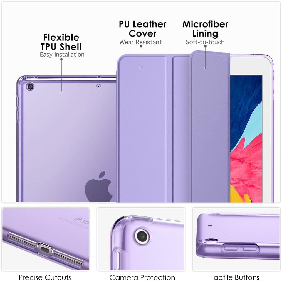 Detalle 2 de MoKo Case for iPad 10.2 inch Lilac