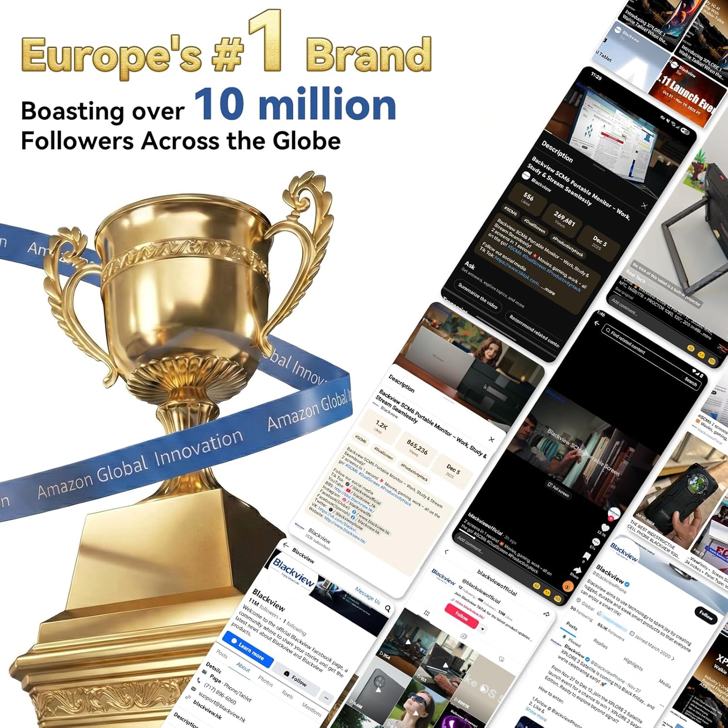 Thumbnail 4 de Blackview Laptop Screen Extender 14" FHD portable monitor