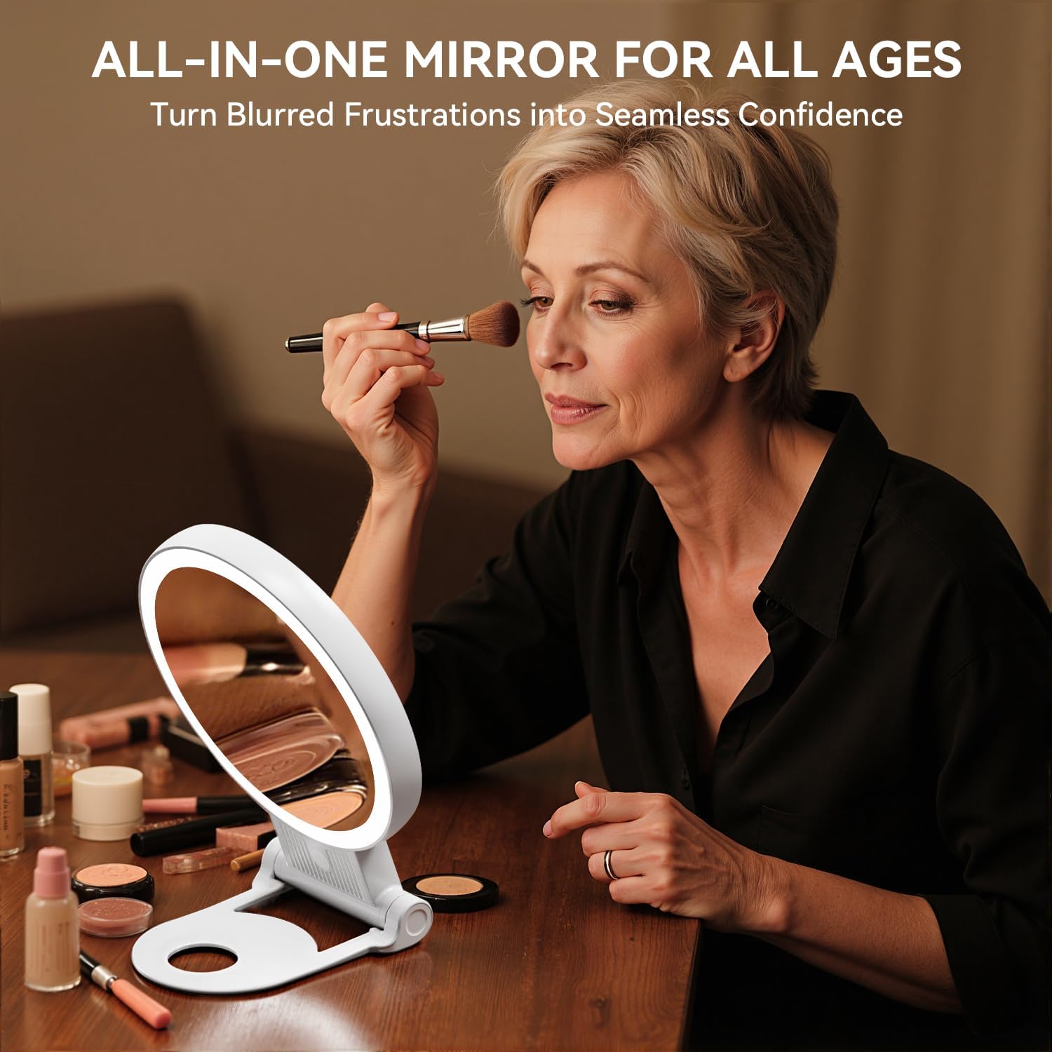 Thumbnail 1 de Auxmir 30X Magnifying Mirror 2000mAh