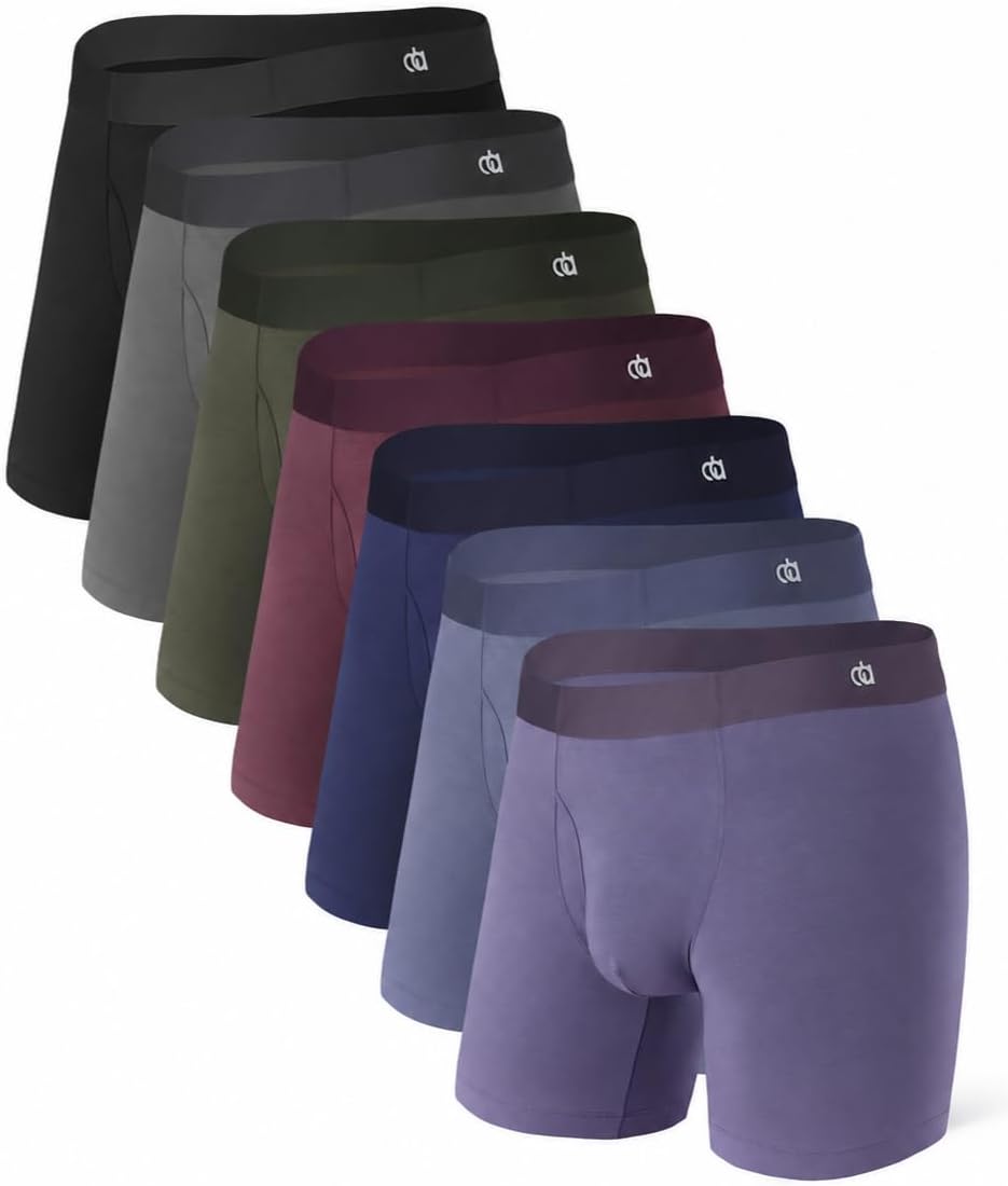 Detalle de DAVID ARCHY Modal Boxer Briefs, Slim Fit, 6.5