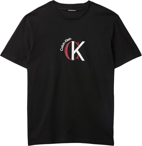 Thumbnail 4 de Calvin Klein SS 30S WHSL CKJ 2TONE CK Graphic LV14RE829G – Camiseta gráfica hombre, color negro, talla L