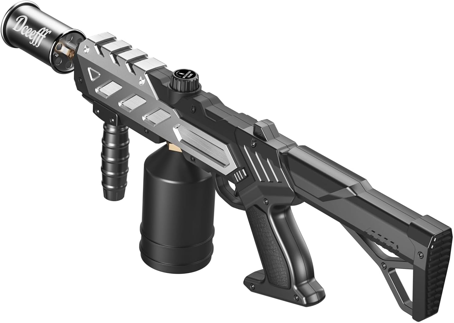 Detalle de Dceefff Propane Torch Gun Sliver プロパントーチガン シルバー 着脱式・炎調整機能付き