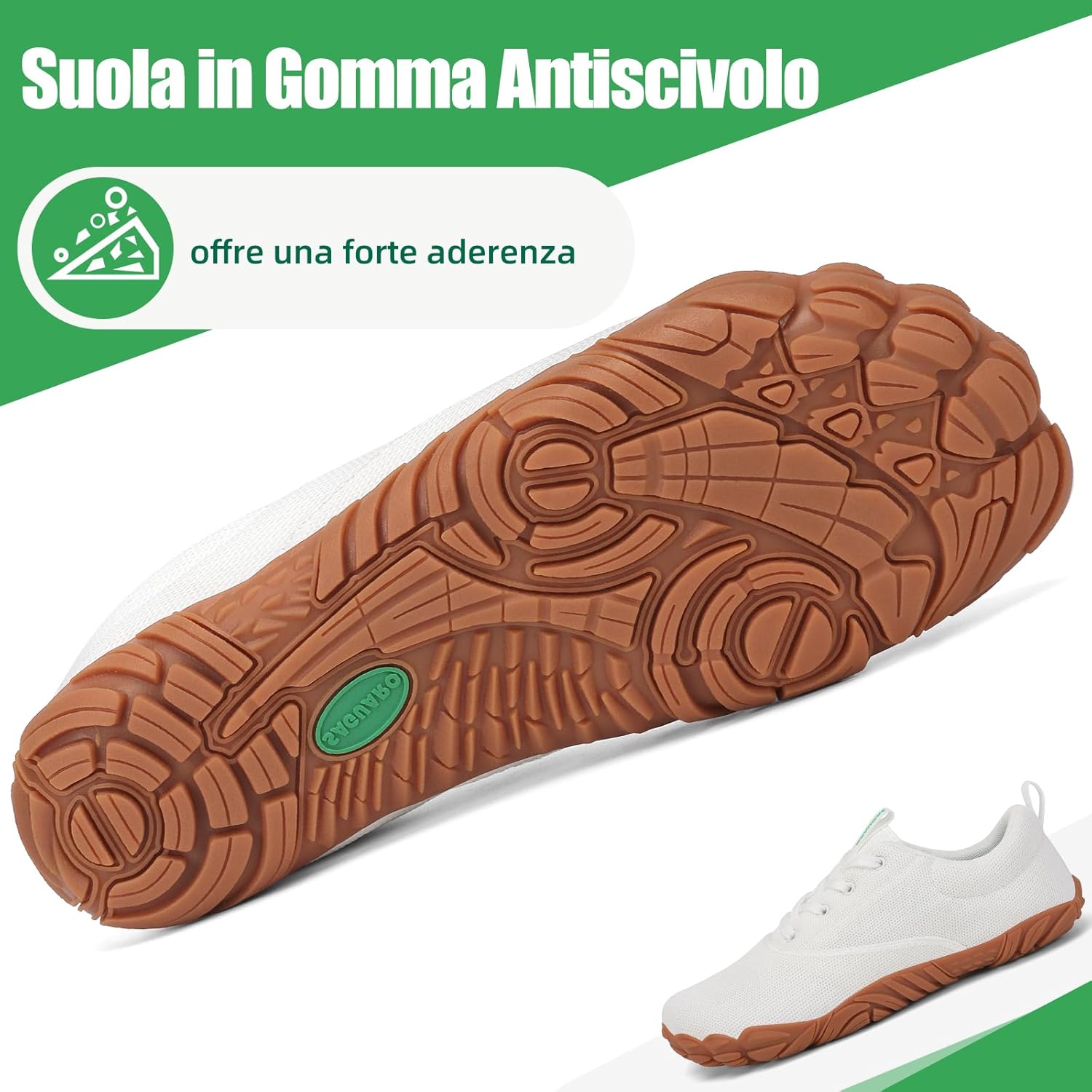Thumbnail 4 de SAGUARO Unisex Scarpe Minimaliste: leggerezza, sensibilità al terreno e grip affidabile